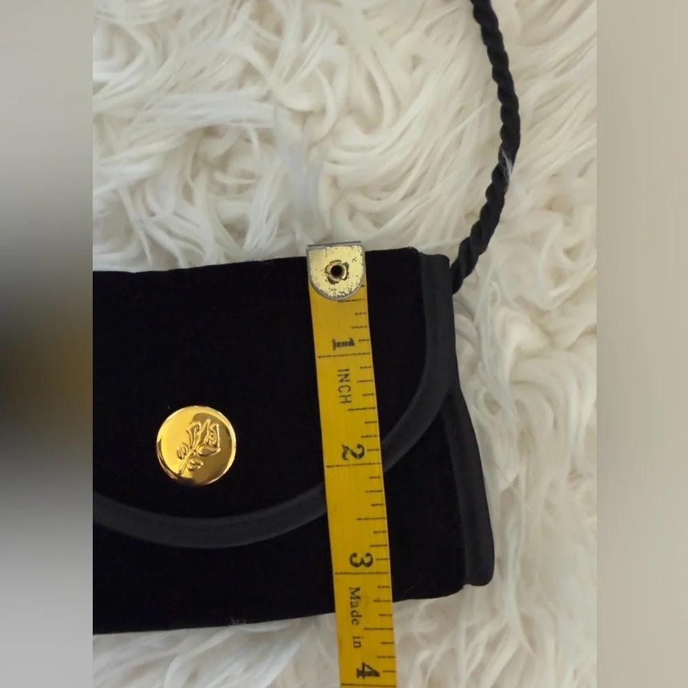 Lancôme Vintage 90s Velvet Mini Crossbody Bag – New with Mirror NWOT
